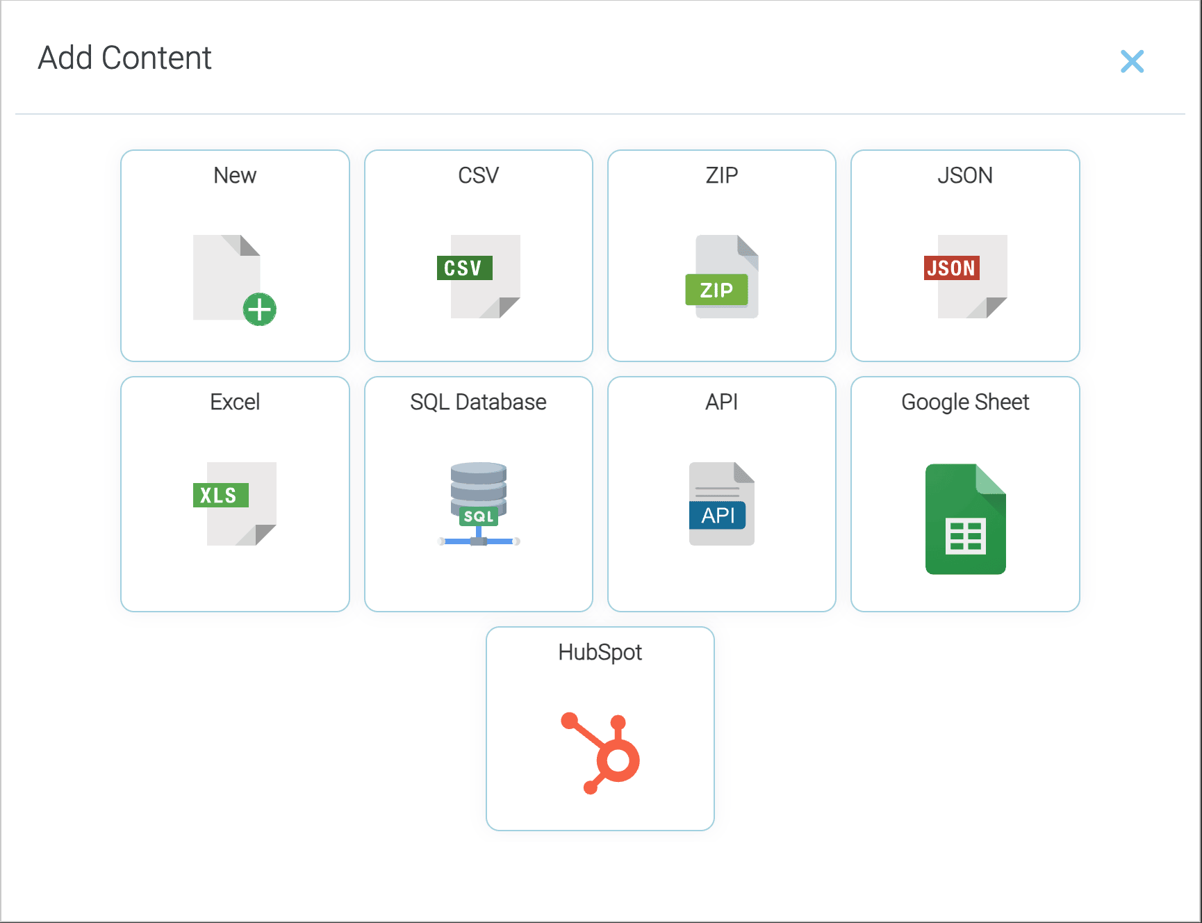 Connect Any Data Source