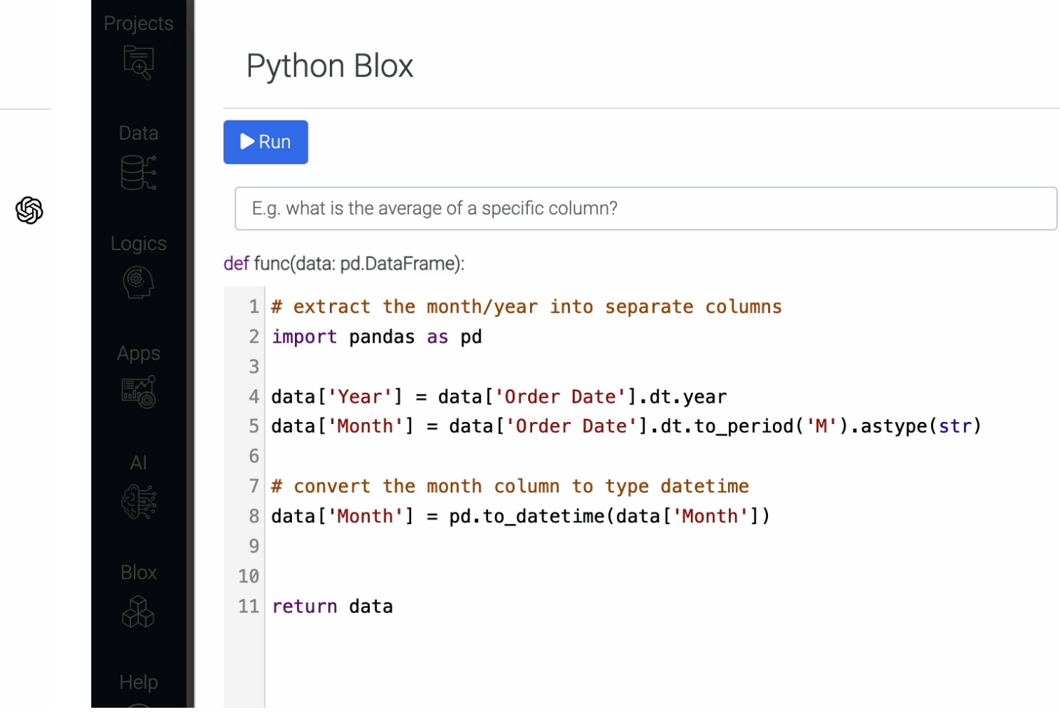 Python & SQL Extensibility